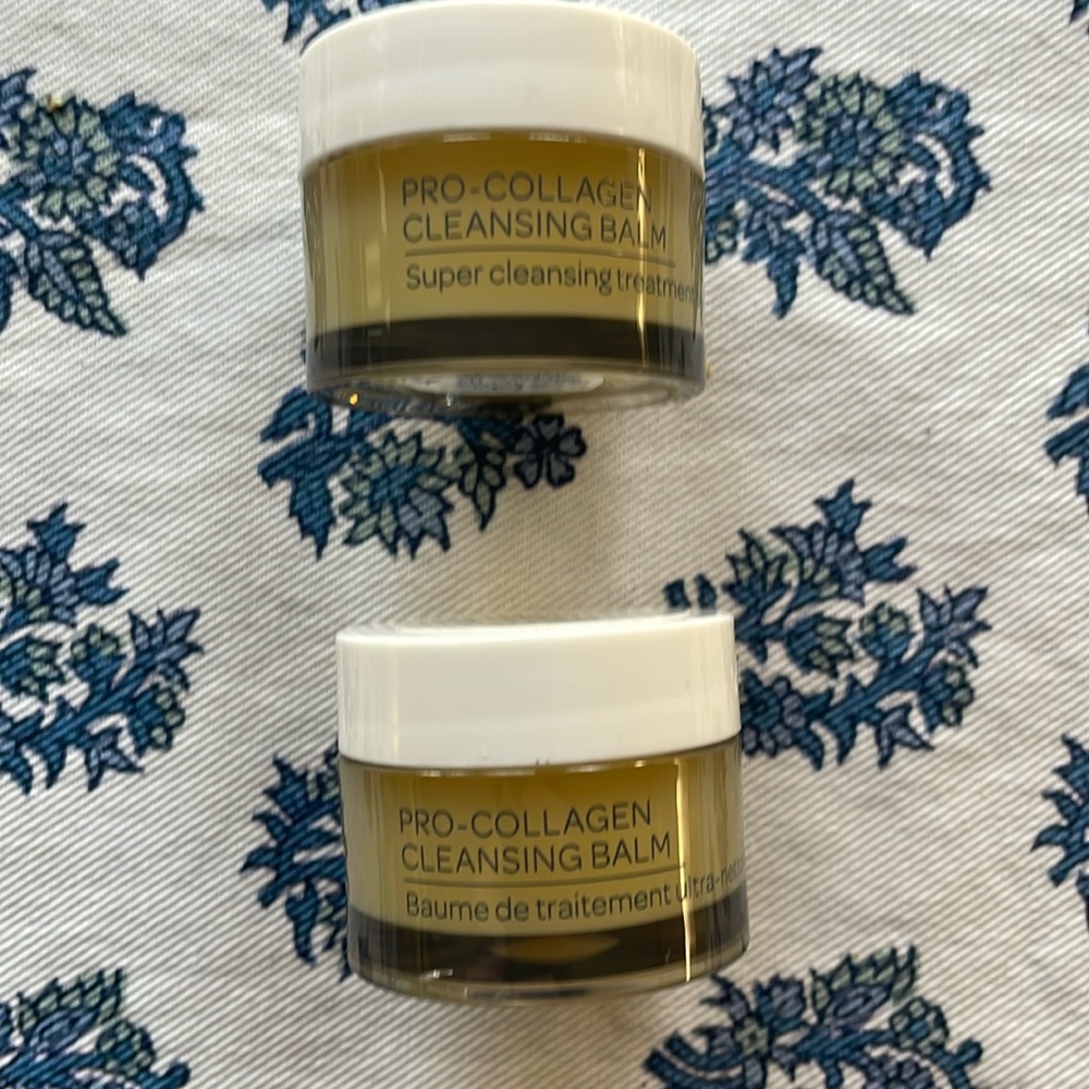 Two Elemis Pro-Collagen Cleansing Balm